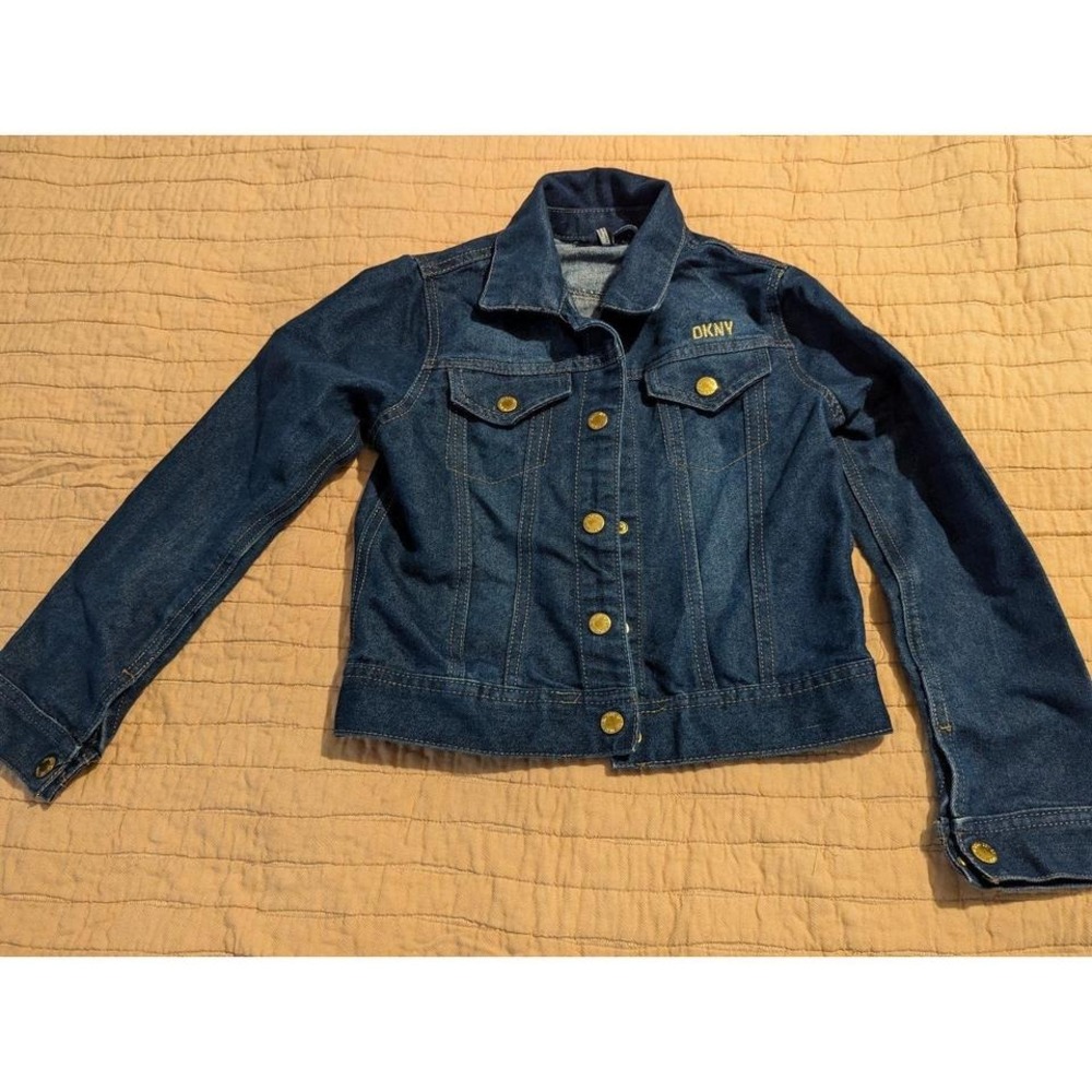 Girls size 7‎ dkny denim jacket